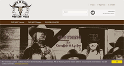 Desktop Screenshot of oldcowboys-shop.de